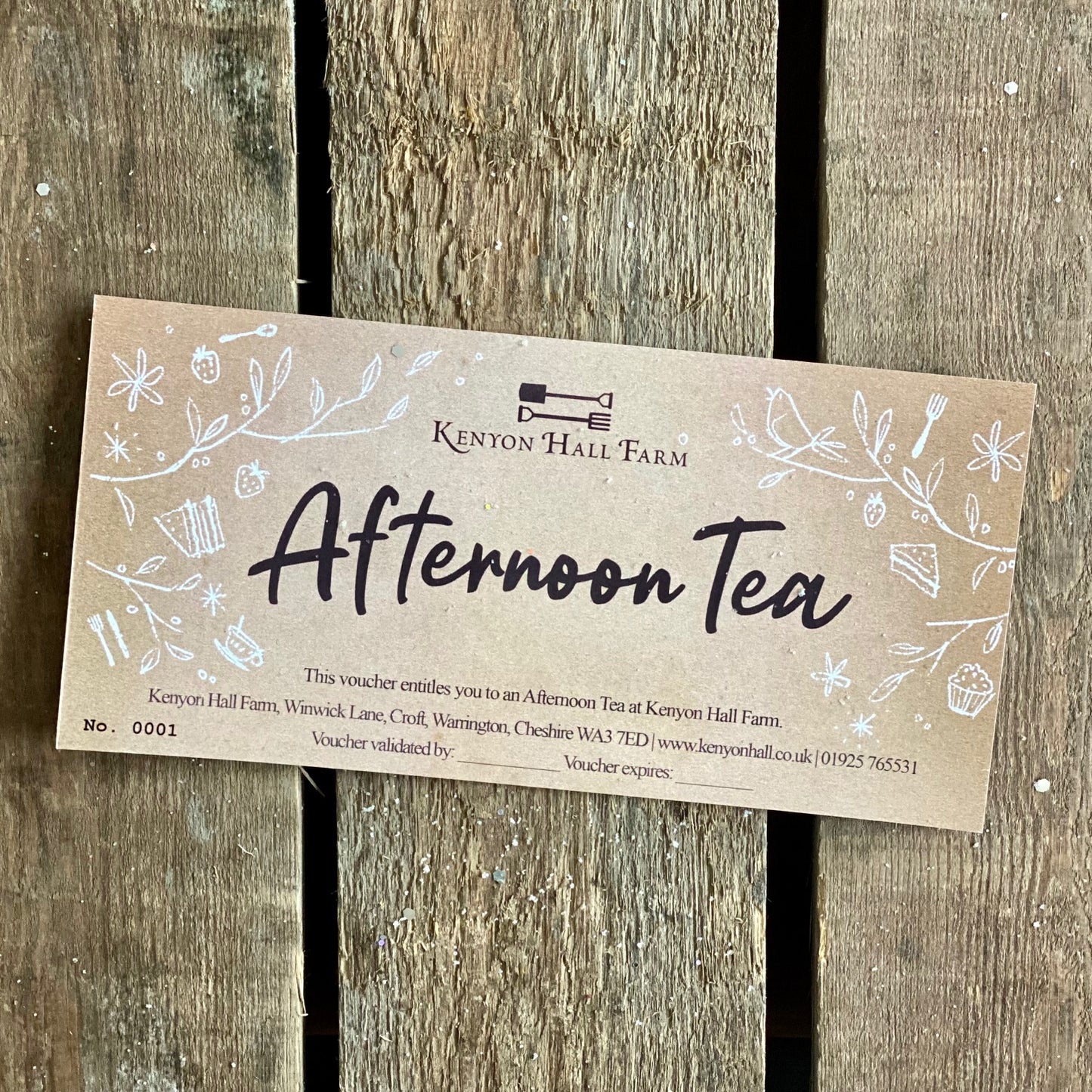 Afternoon Tea - Gift Voucher
