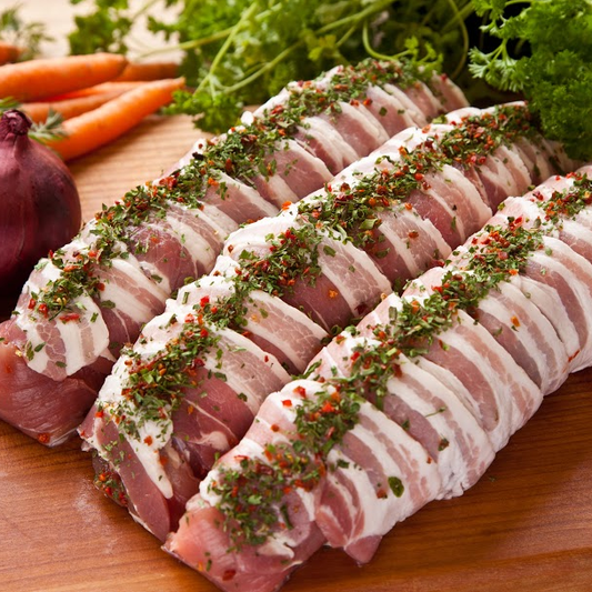 Festive Stuffed Pork Fillet