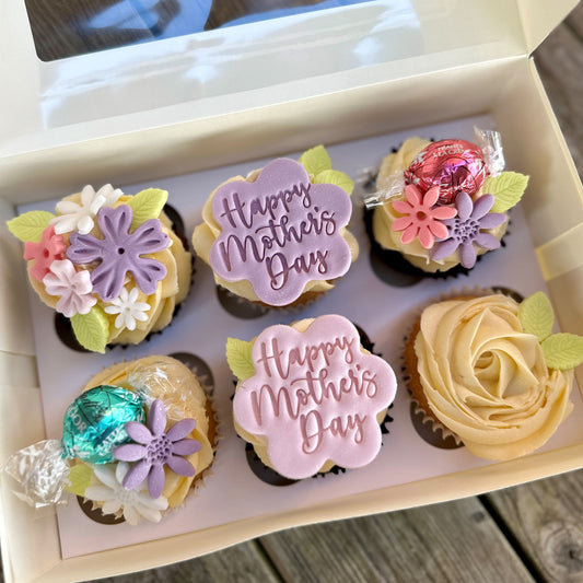 Mother's Day Cupcake Boxes (Take-Away)